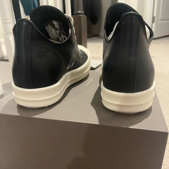 RICK OWENS
Phlegethon leather sneakers (Never Worn) - Picture 4 of 5